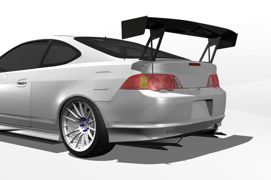 EPSILON+ GT Wing – Acura RSX (DC5, 2002-2006)