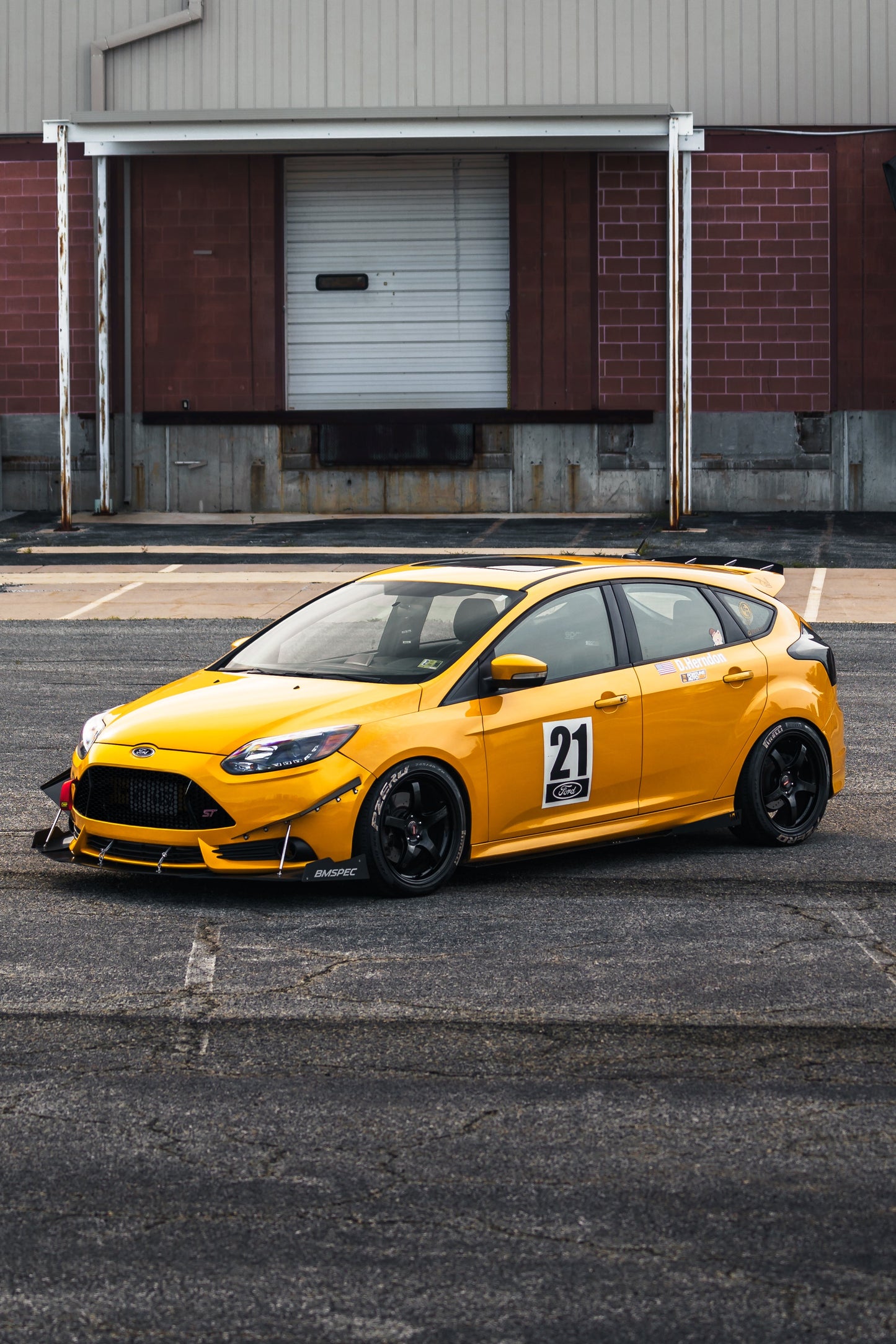 EPSILON+ Front Splitter –  Ford Focus ST (3rd Gen, 2013-2018)