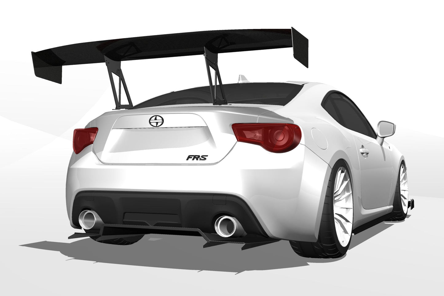 [Preorder] EPSILON+ Diffuser V1+ – FRS/BRZ/GT86 (ZN6/ZC6, 2013-2021)