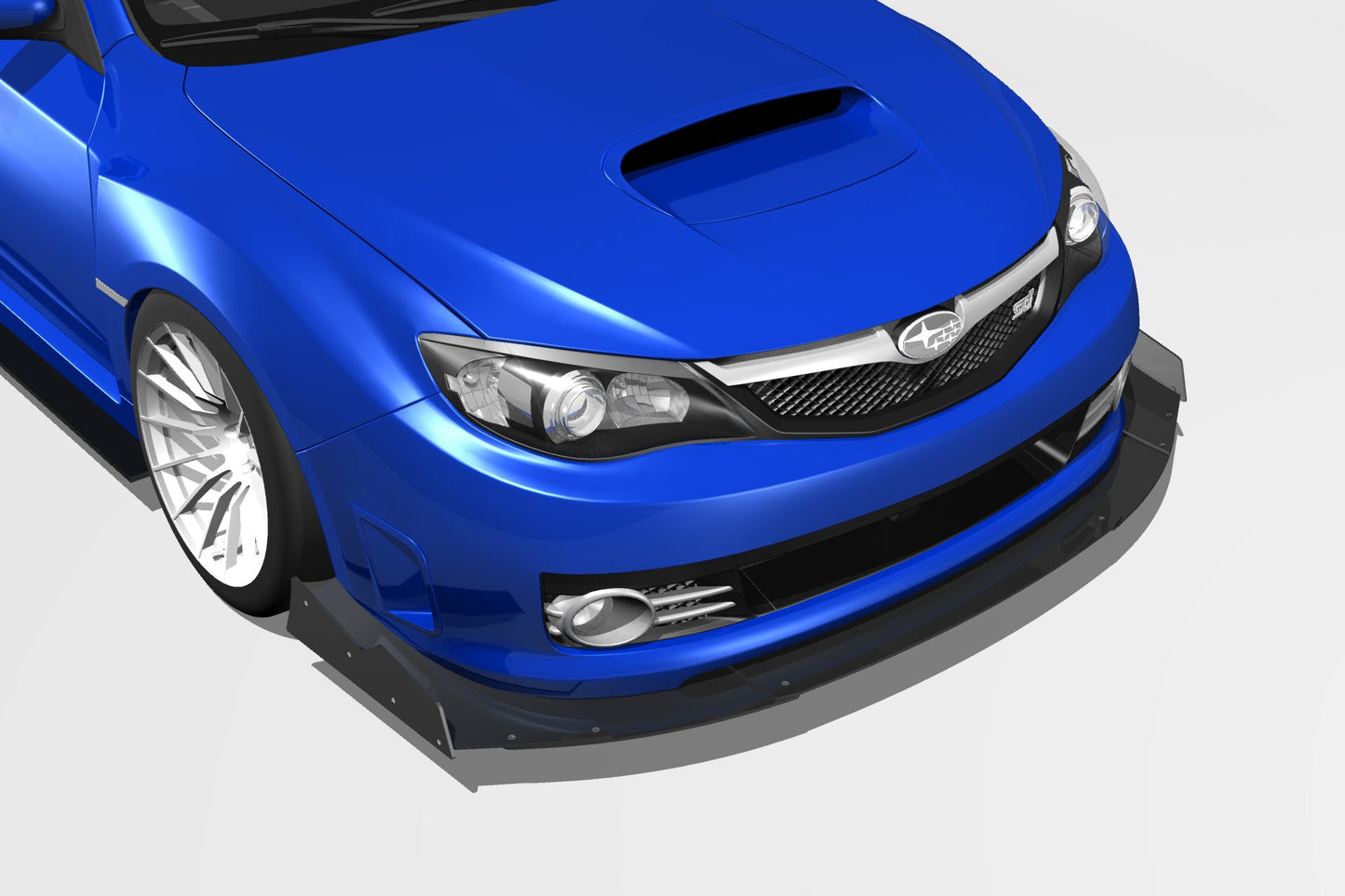 EPSILON+ Front Splitter –  Subaru WRX/STI (GV, 2011-2014)