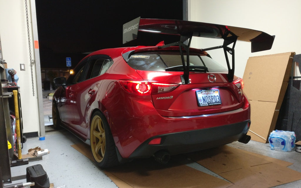 EPSILON+ GT Wing – Mazda3 Gen3 Hatchback (BM/BN, 2014-2018)