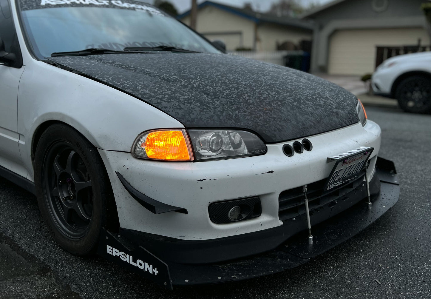 EPSILON+ Front Splitter –  Honda Civic Eg (1992-1995)