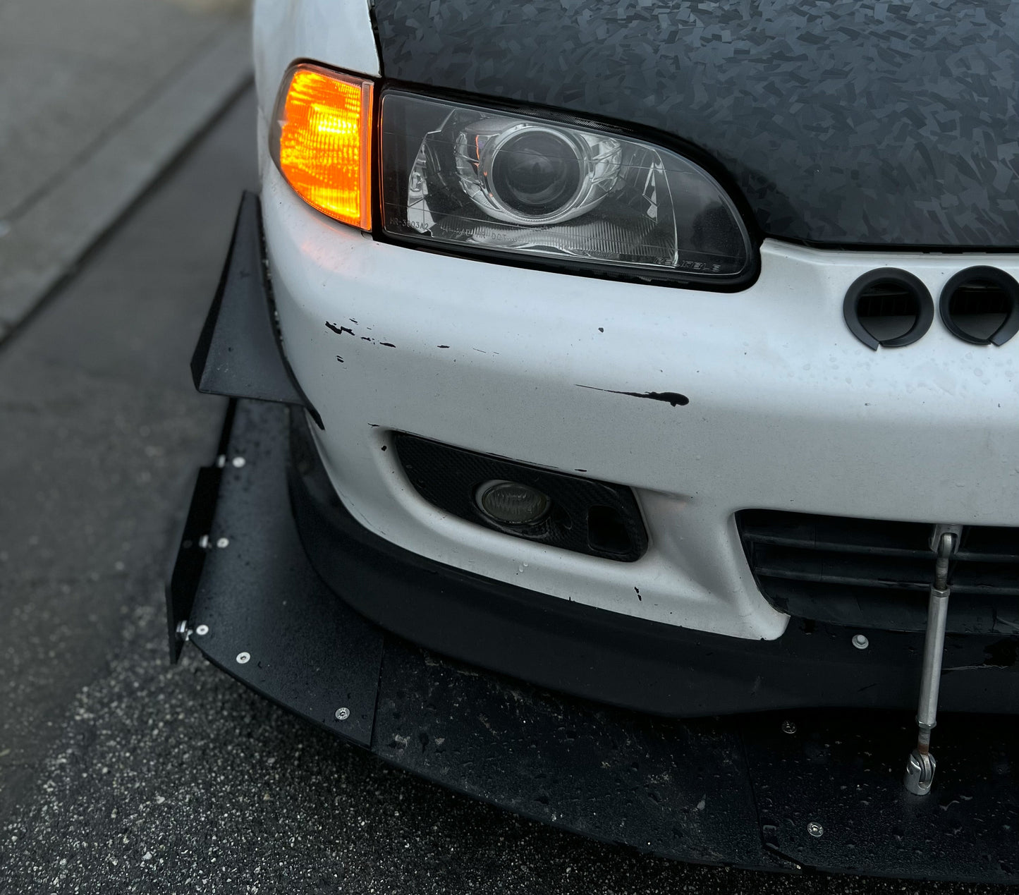 EPSILON+ Front Splitter –  Honda Civic Eg (1992-1995)