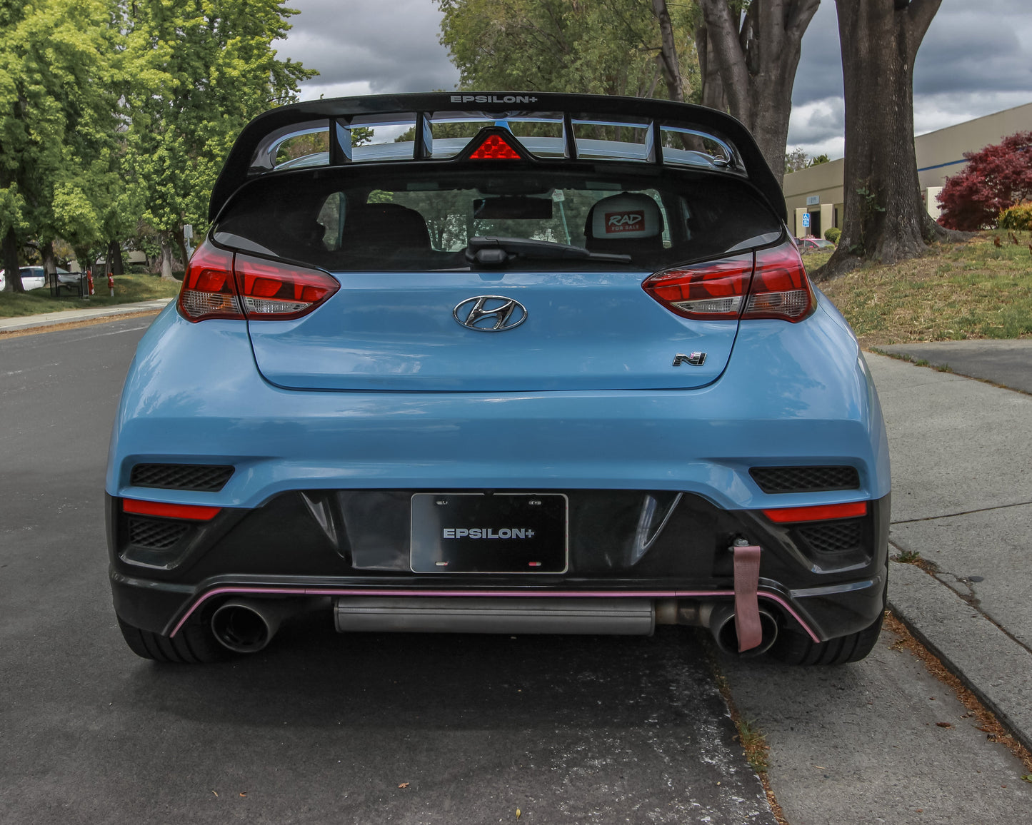 Hyundai Veloster N WRC Wing