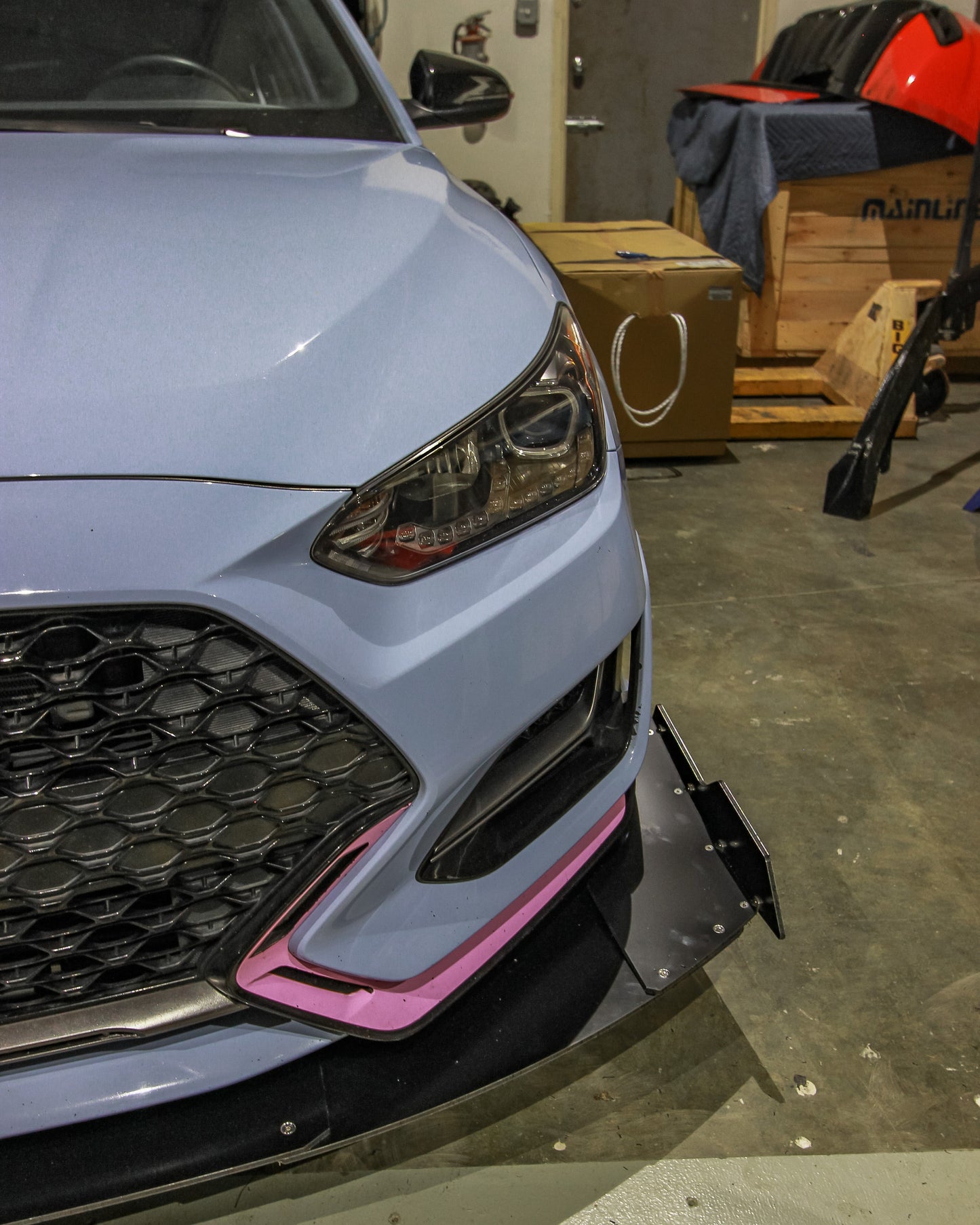 EPSILON+ Front Splitter V2 – Hyundai Veloster N