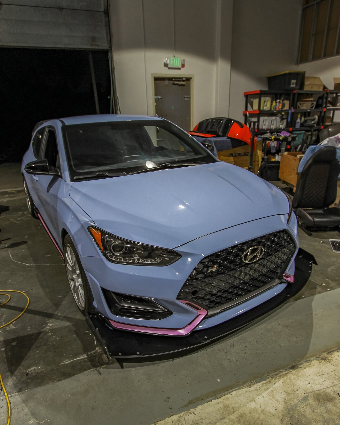 EPSILON+ Front Splitter V2 – Hyundai Veloster N