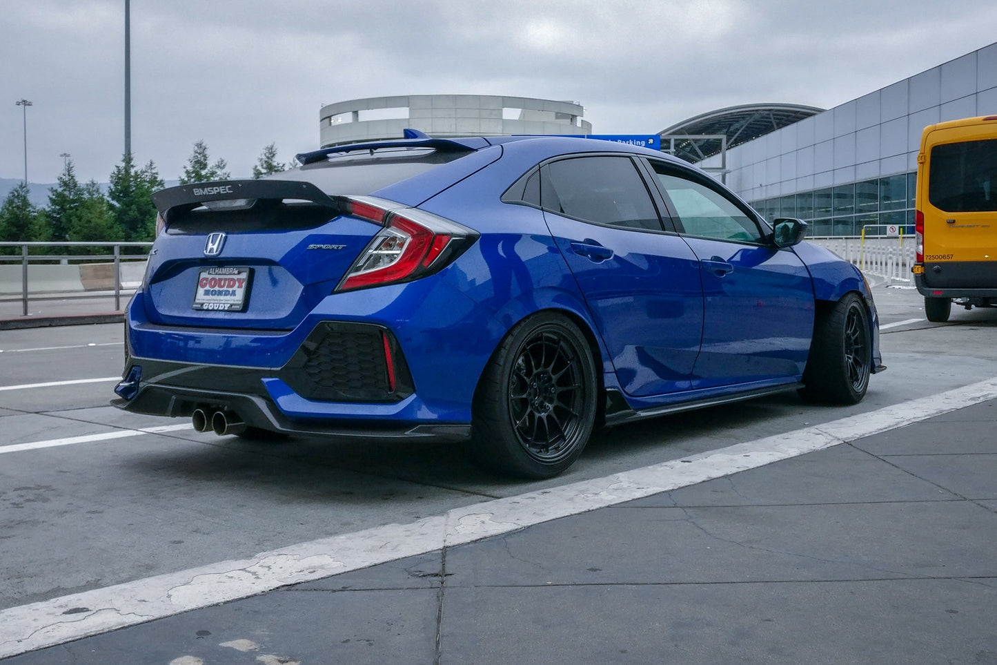 EPSILON+ Spoiler Extension – Honda Civic Hatchback (FK7, 2016-2021)