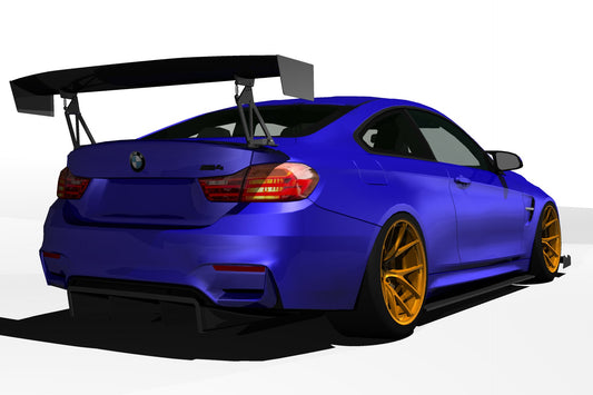 EPSILON+ GT Wing – BMW M4 (F82, 2014-2020)