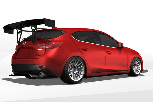 [Preorder] EPSILON+ Diffuser V1+ – Mazda3 Gen3 Hatchback (BM/BN, 2014-2018)