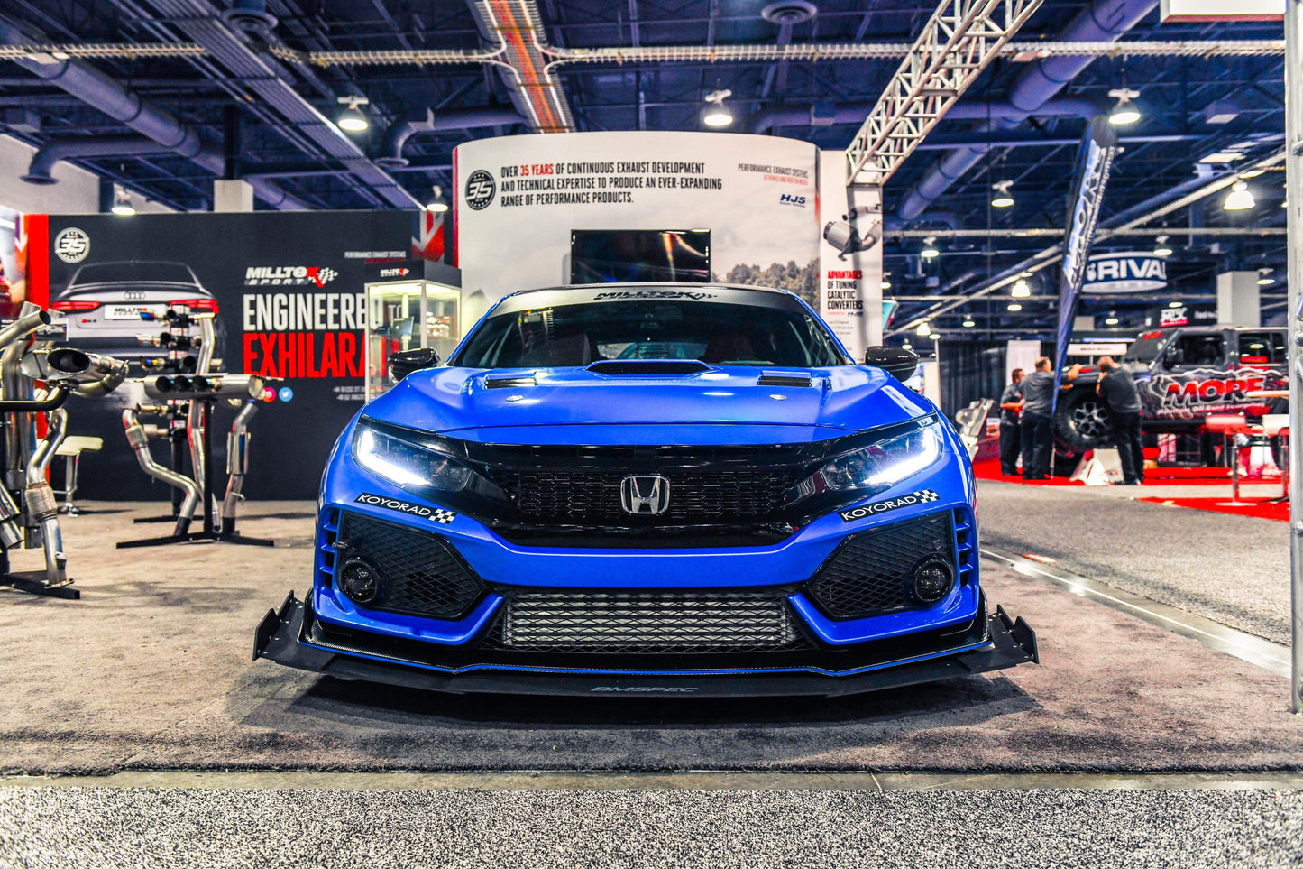 EPSILON+ Front Splitter – Honda Civic Type R (FK8, 2017-2021)